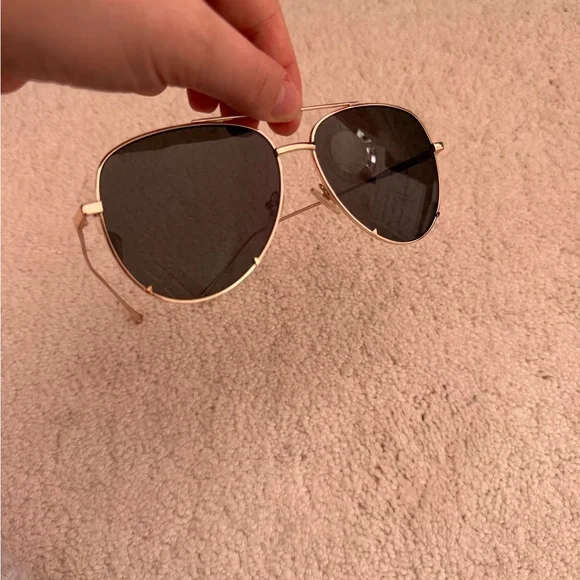 Diff Eyewear Scarlett Oversized Aviators - Picture 5 of 5